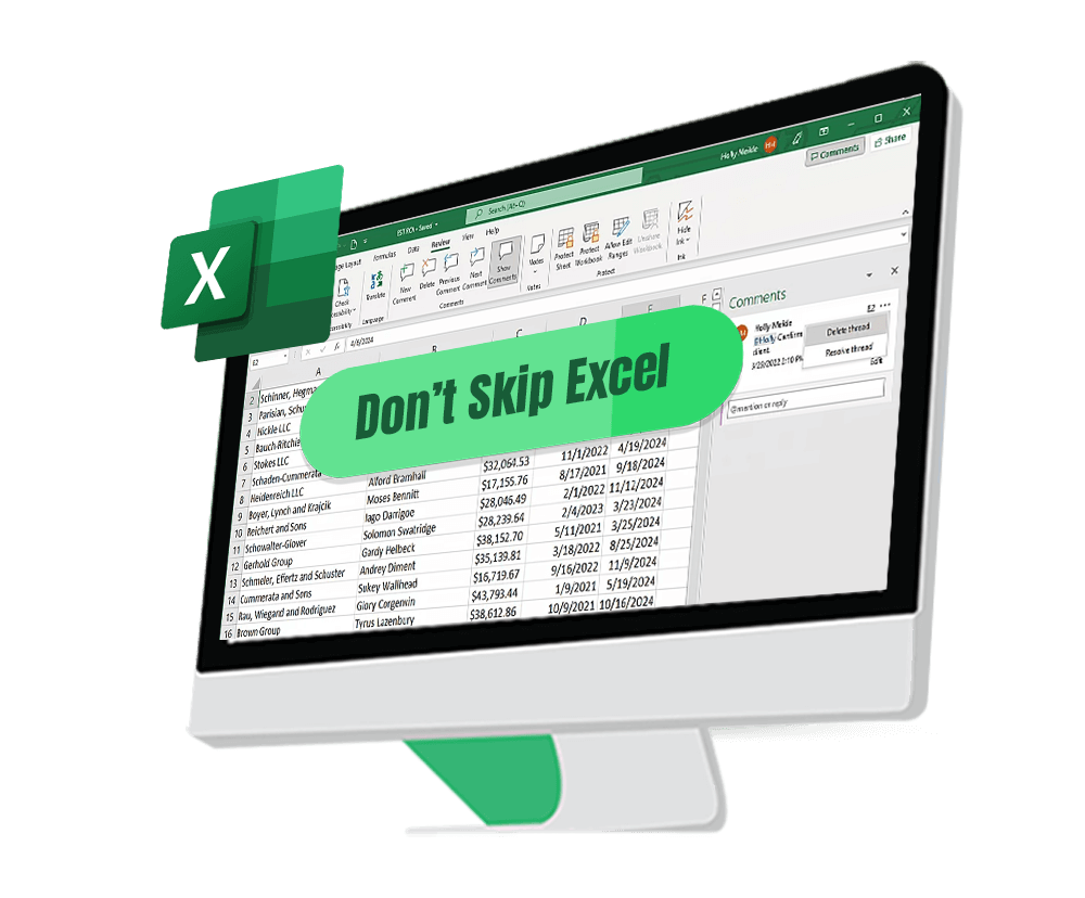 Microsoft Basic Excel class in Singapore
