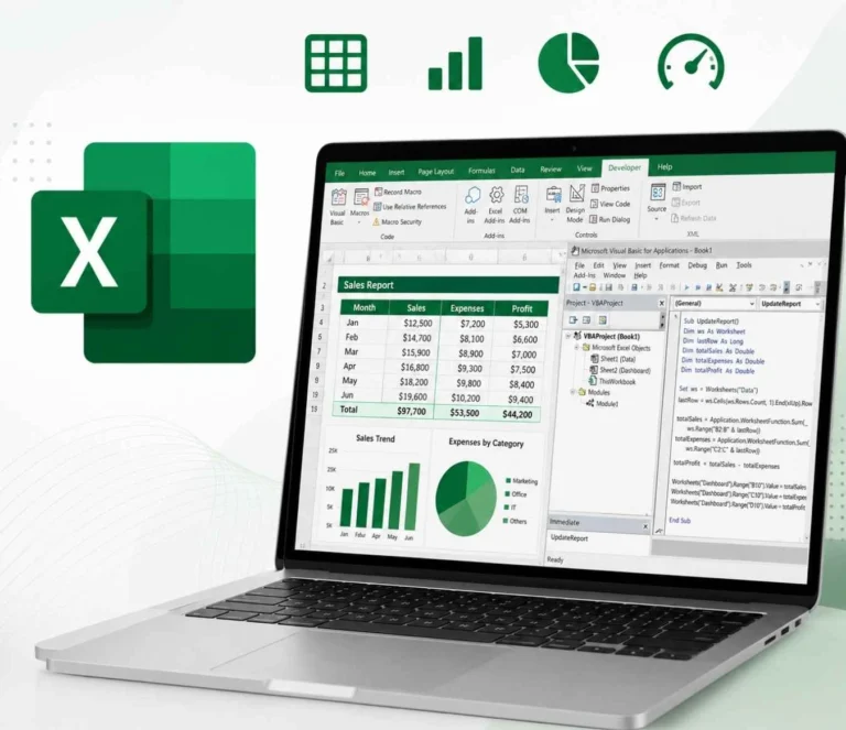 WSQ Data Automation Using Excel VBA Programming Course