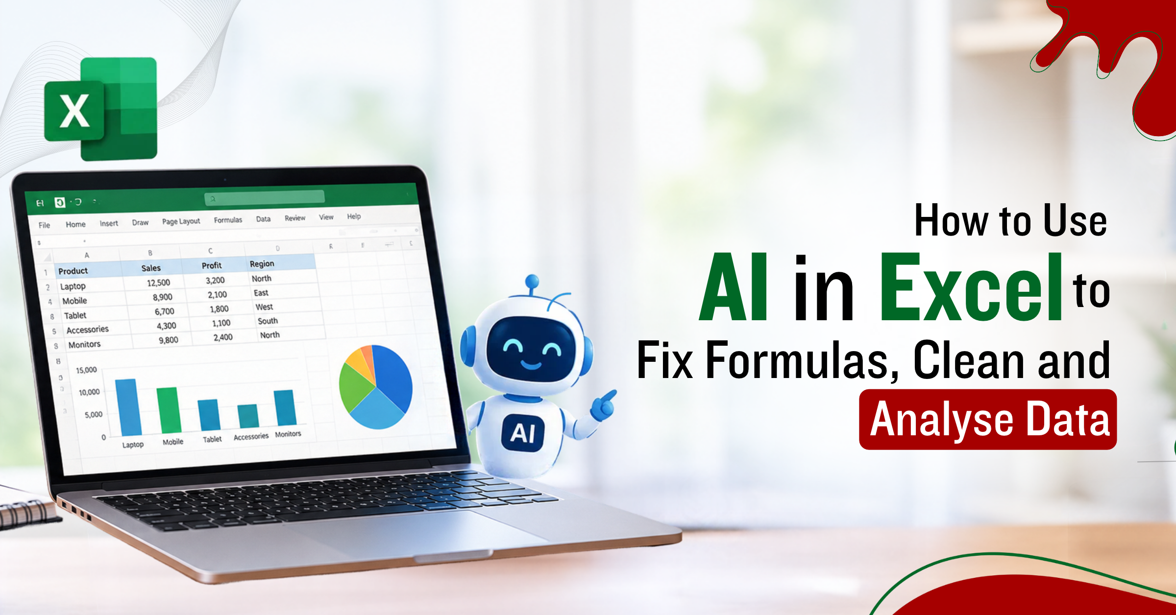 How to Use AI in Excel to Fix Formulas, Clean and Analyse Data